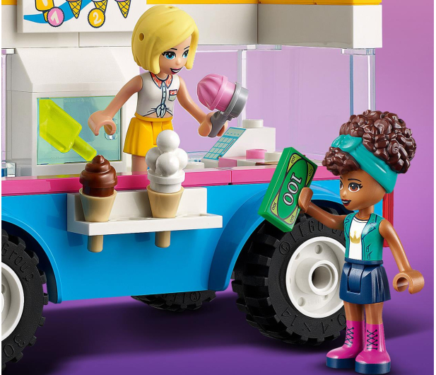 LEGO Friends 41715 Furgonetka z lodami - 1040641 - zdjęcie 5
